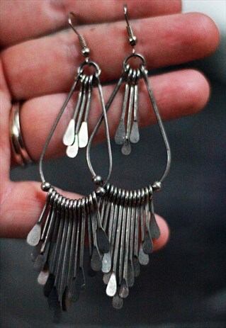 VINTAGE INDUSTRIAL METAL EARRINGS