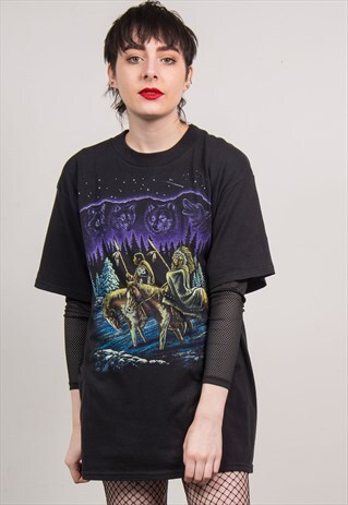 VINTAGE 90'S NATIVE AMERICAN T-SHIRT