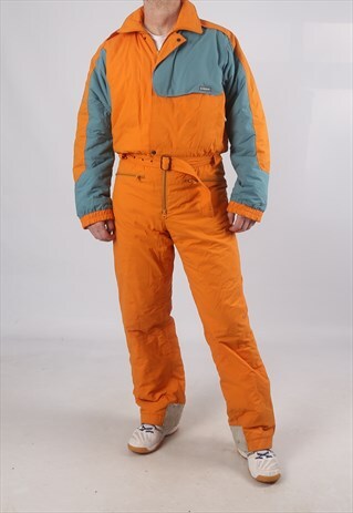 VINTAGE COLMAR FULL SKI SUIT SNOW SPORTS S / M 38" (H4N)