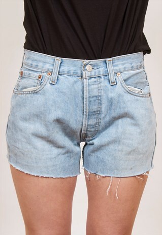 LEVI'S 501 STONEWASH DENIM SHORTS