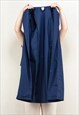 VINTAGE 90S BLUE WORK CHORE COAT