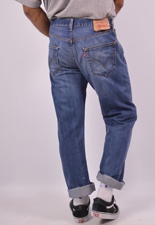 VINTAGE LEVI'S 501 STRAIGHT JEANS BLUE