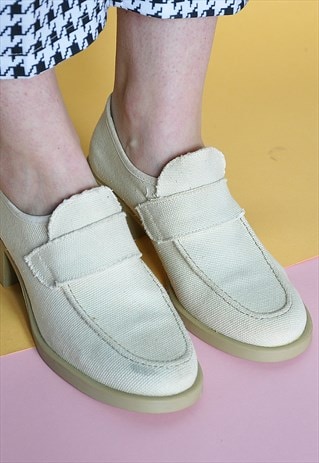 90S CANVAS LOAFERS
