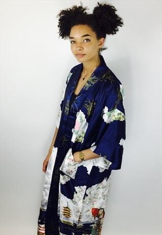 SILK BOHO KIMONO