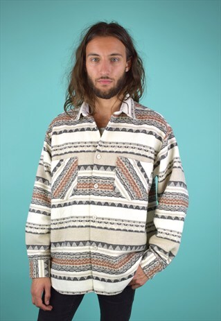 VINTAGE 90'S STRIPED SHIRT