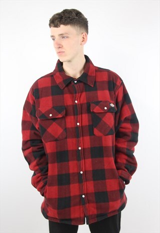 VINTAGE DICKIES SHIRT PADDED JACKET