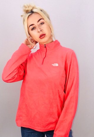 VINTAGE THE NORTH FACE 1/4 ZIP UP FLEECE