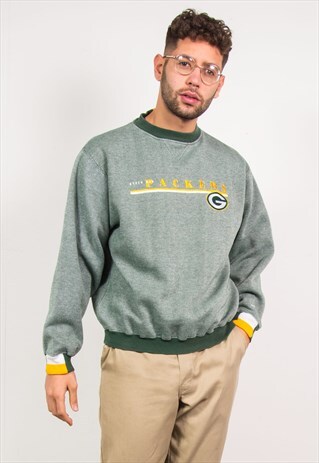 VINTAGE NFL SWEATSHIRT GREEN BAY PACKERS