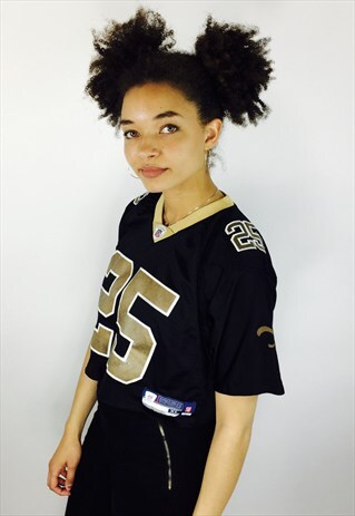 USA NFL FOOTBALL FESTIVAL BOHO HIPPY CROP TOP
