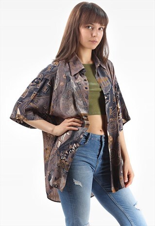 CRAZY PRINTED SHIRT VINTAGE