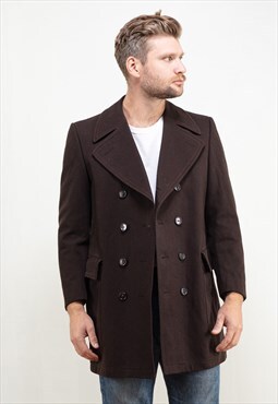 Vintage 70's Brown Top Coat
