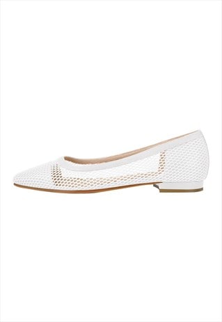 Square Toe Slip-on Hollow Daily Flats