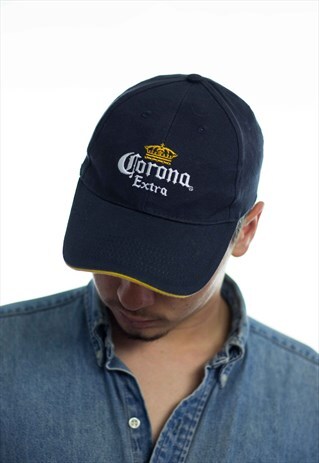 VINTAGE CORONA LOGO BASEBALL CAP HAT 90S X 2.1