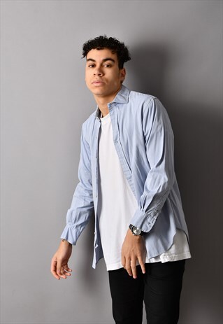 BLUE RALPH LAUREN SHIRT RL9002