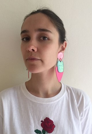 VINTAGE 90S EARRINGS FRESH PRINCESS