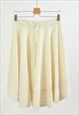 Vintage 00s white skirt