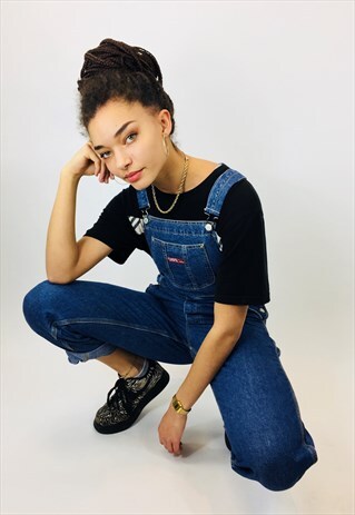 VINTAGE DENIM DUNGAREES