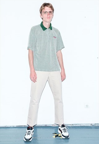 LEVIS VINTAGE GREEN POLO SHIRT