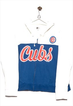 New Era Hoodie Cubs Print Blue/White