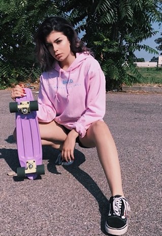 SUMMER HOODIE PINK BAAD WATCH THE FALL