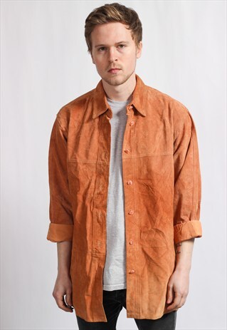 VINTAGE SUEDE SHIRT