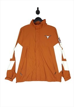 Men's Texas Longhorns Windbreaker in Orange Size XL