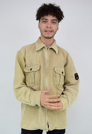 VINTAGE 90'S BEIGE G-STAR CORDUROY JACKET