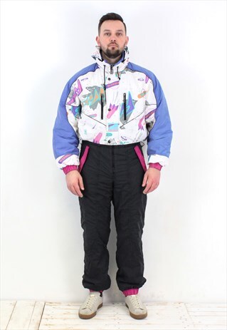 PROGRESS Ski Suit Snowsuit Overalls Jumpsuit Snow One Piece