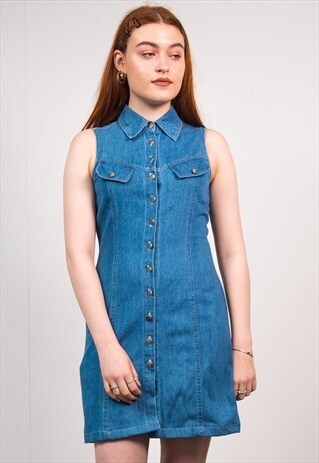 90'S DENIM DRESS VINTAGE