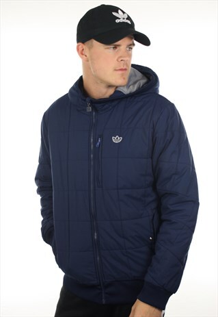 VINTAGE ADIDAS ORIGINALS PADDED COAT JACKET