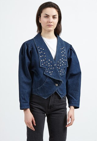 VINTAGE BLUE DENIM JACKET