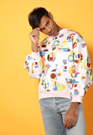 KALEIDOSCOPIC PRINT JUMPER