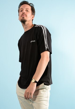 BLACK ADIDAS TEE SHIRT