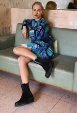 Vintage 90's Kenzo Floral Pattern Jumper Long Sleeves 