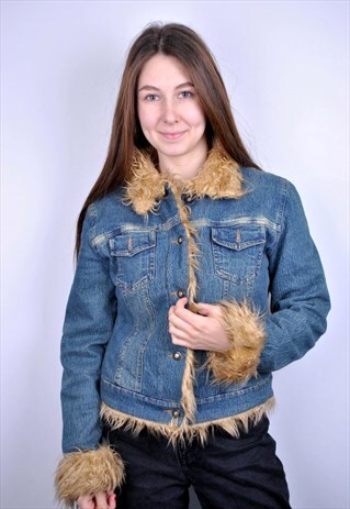 VINTAGE DENIM AUTUMN JACKET