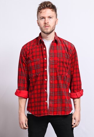 VINTAGE CORDUROY CORD SHIRT