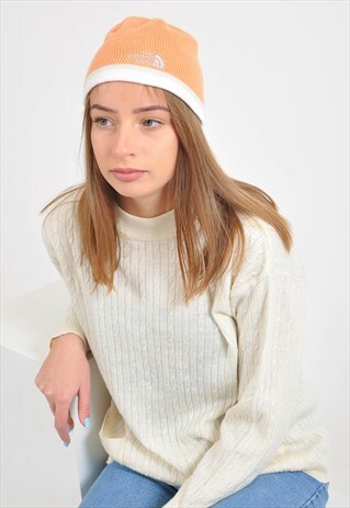 VINTAGE THE NORTH FACE BEANIE HAT
