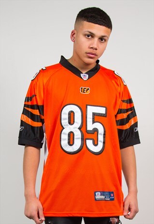 NFL REEBOK CINCINNATI BENGALS AMERICAN FOOTBALL JERSEY