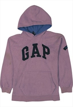 Vintage 90's Gap Fleece Jumper Hooded Spellout