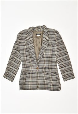 Vintage Giorgio Armani Blazer Jacket Check Brown