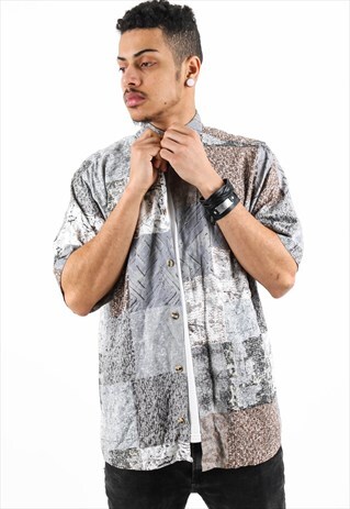 VINTAGE PATTERNED SHIRT PSAW416D