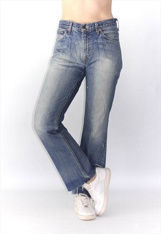 VINTAGE 00'S MID RISE KICK FLARE LEVI JEANS