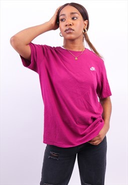 Vintage Nike Small Logo T-Shirt in Purple