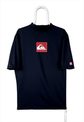 VINTAGE QUIKSILVER SURFING T-SHIRT BLACK XL