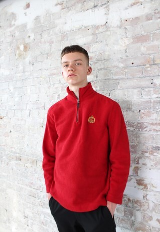 VINTAGE RALPH LAUREN 1/4 ZIP JUMPER