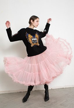 Vintage Y2K Tutu Skirt Pink