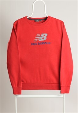 Vintage Crewneck Script Sweatshirt Red
