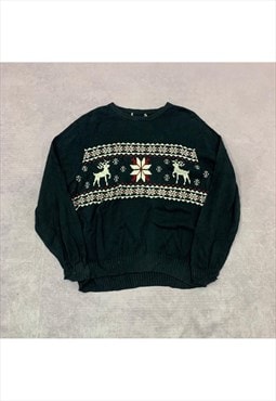 Vintage Christmas Jumper Men's L