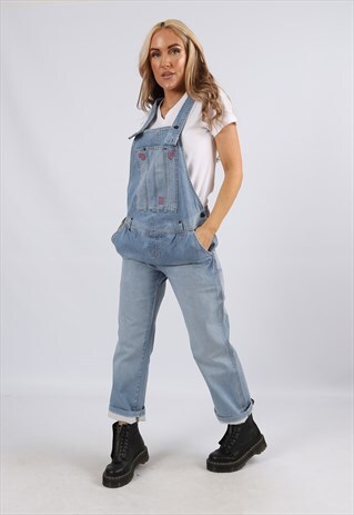 MATERNITY UNITED COLORS OF BENETTON DENIM DUNGAREES (4DI)