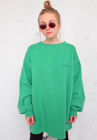 CHIEMSEE GREEN VINTAGE SWEATSHIRT
